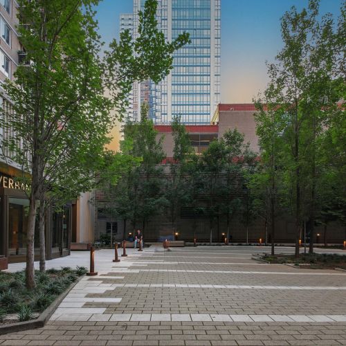 Exterior Entrance Courtyard