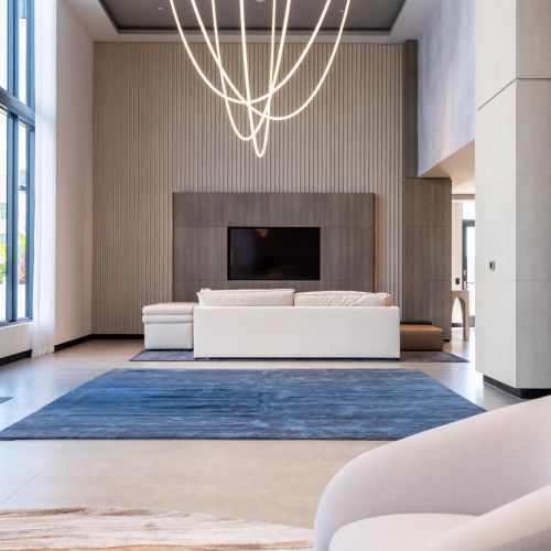 Luxurious Lobby with On-Site Concierge Service