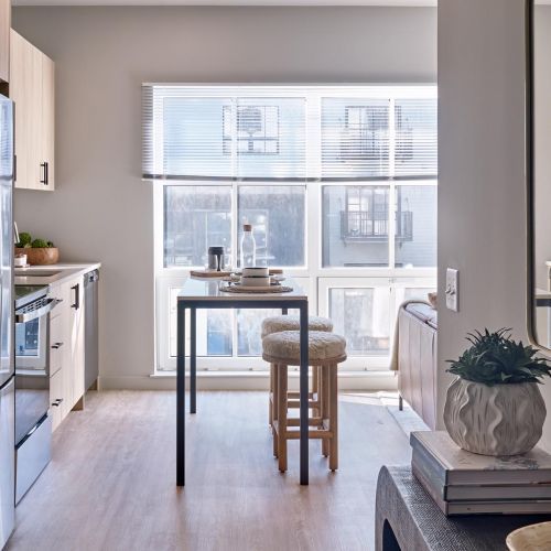 Kitchen with Stainless Steel Appliances