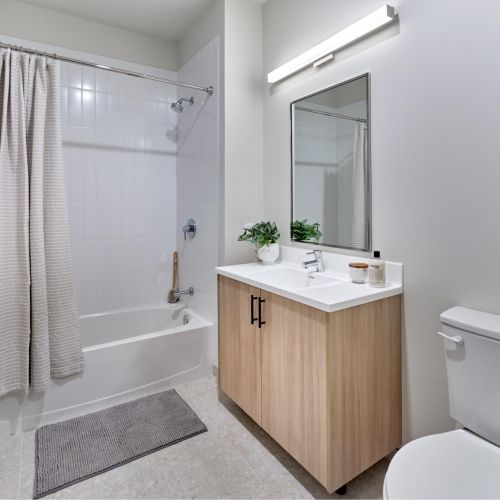 Tile Surround Deep Basin Tub