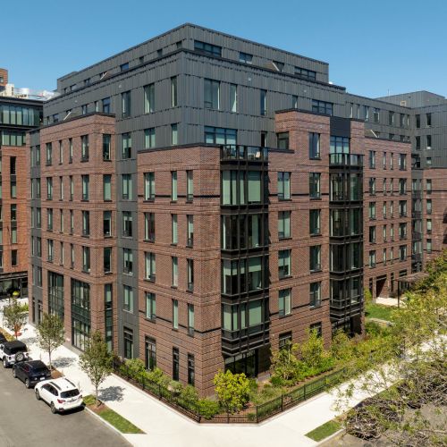 Corner Building Close-Up