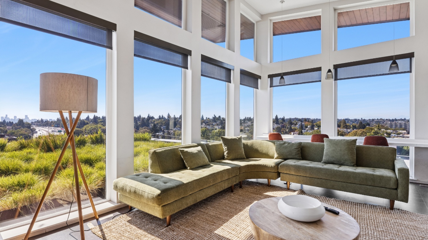 Eleanor clubhouse lounge seating with modern design