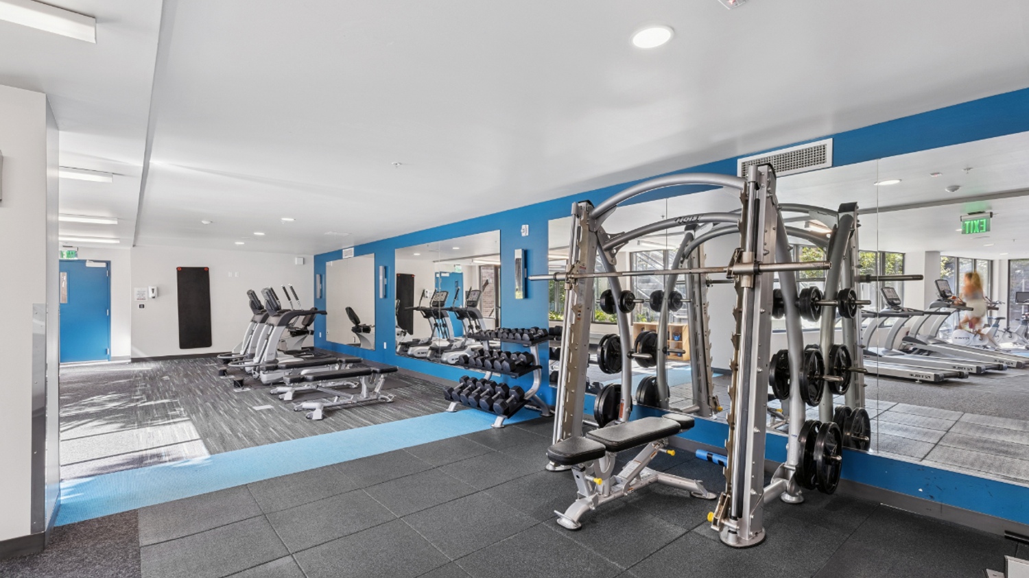 State-of-the-art workout facility at Eleanor Seattle