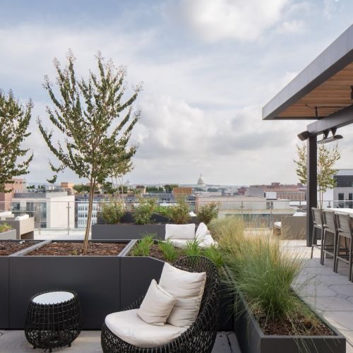 Photo of rooftop view