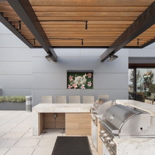 Photo of grilling area