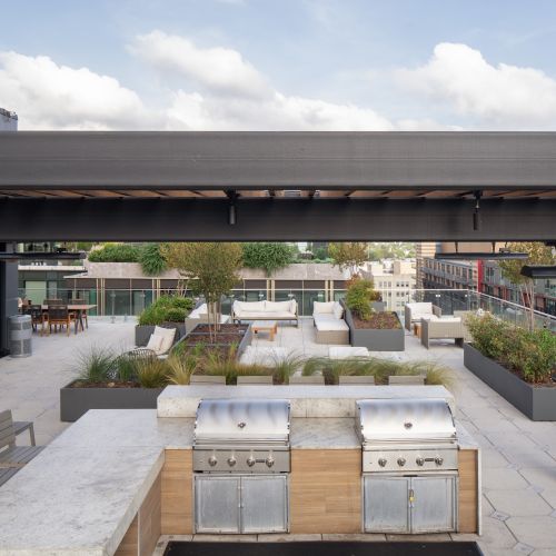 Photo of grilling area