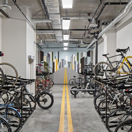 Photo of bicycle storage