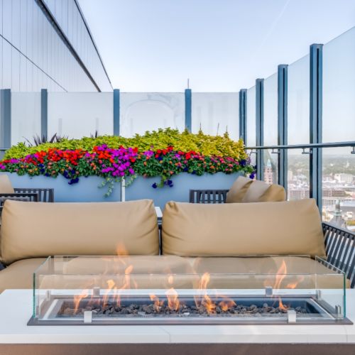 Rooftop Firepit