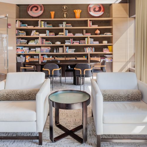 Sophisticated comfort in an atmosphere made for connection and quiet.