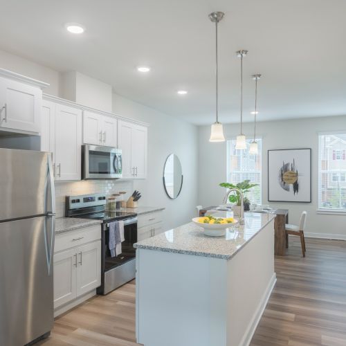 photo of kitchen and dining room