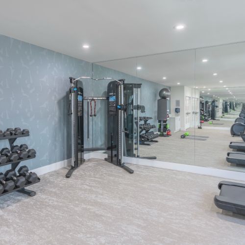 Photo of fitness center