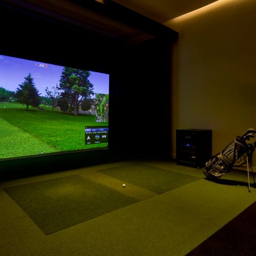 Photo of golf simulator