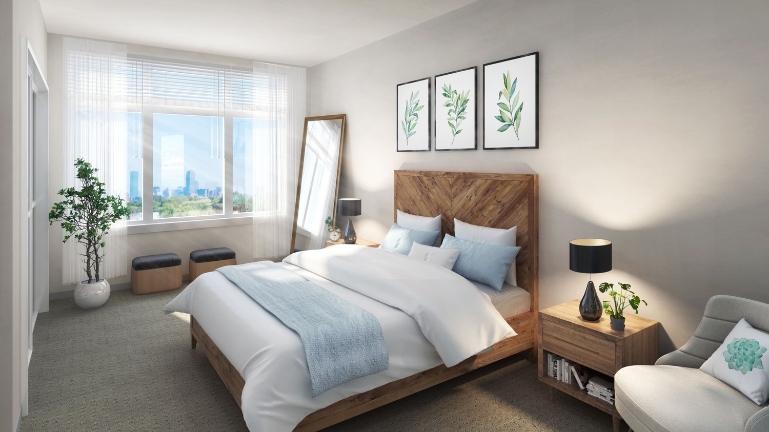 Overlook at St. Gabriel’s : Bedroom