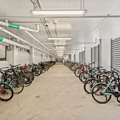 Photo of bike storage