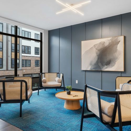 A clean, contemporary coworking hub