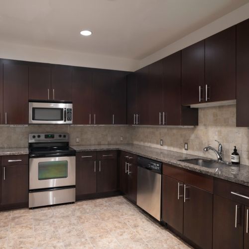 Clubroom community kitchen